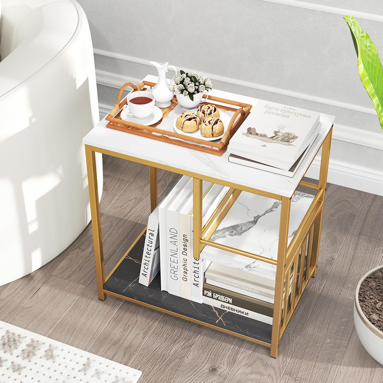 ダイニングテーブル teketekeACTUS OWN-F BIG SIDE TABLE Amazon.com: Giantex Side Table with Storage, 3-Tier End Table with